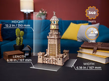 Ugears Lighthouse Of Alexandria 3D Mechanical Model Wooden Puzzle DIY Kits for Adult Kids Toys Gift