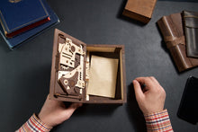 Ugears Book of Secrets 3D Mechanical Model Wooden Puzzle DIY Kits for Adult Kids Toys Gift