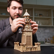 Ugears Lighthouse Of Alexandria 3D Mechanical Model Wooden Puzzle DIY Kits for Adult Kids Toys Gift